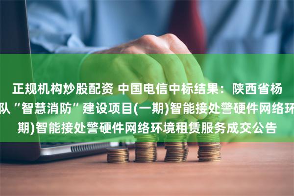 正规机构炒股配资 中国电信中标结果：陕西省杨凌示范区消防救援支队“智慧消防”建设项目(一期)智能接处警硬件网络环境租赁服务成交公告