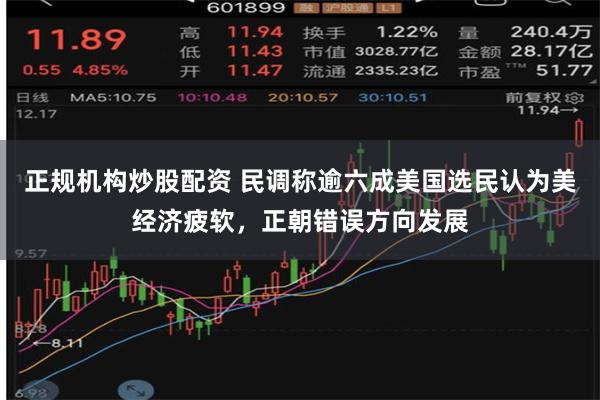 正规机构炒股配资 民调称逾六成美国选民认为美经济疲软，正朝错误方向发展