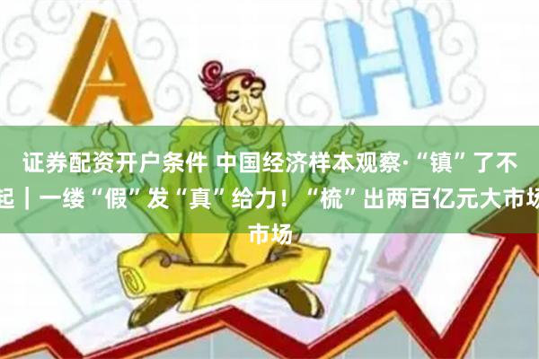 证券配资开户条件 中国经济样本观察·“镇”了不起｜一缕“假”发“真”给力！“梳”出两百亿元大市场