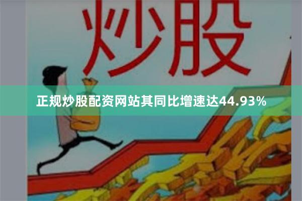 正规炒股配资网站其同比增速达44.93%